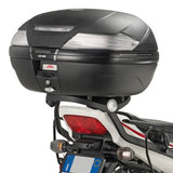 Top Case K29Nt 29 Lt + Rear-Rack Monolock - Kappa Moto Compatible With Honda Cb 1300 S (2010-2015)