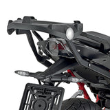 Top Case K30N 30 Lt + Rear-Rack Monolock - Kappa Moto Compatible With Bmw R 1200 (2015-2018)