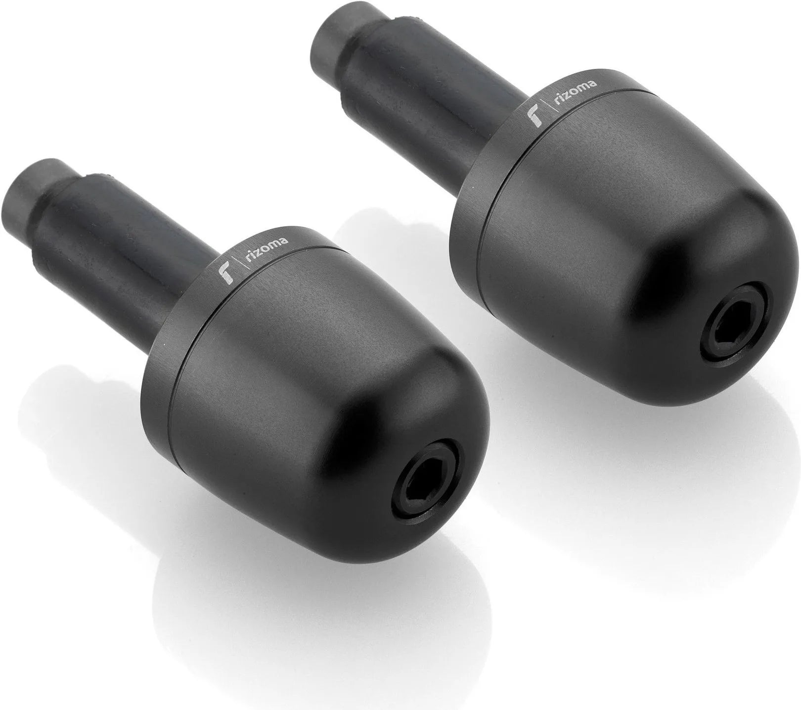 Couple Bar-End Plugs Ma302B - Rizoma Compatible With Suzuki Gsr 750 (2010-2015)