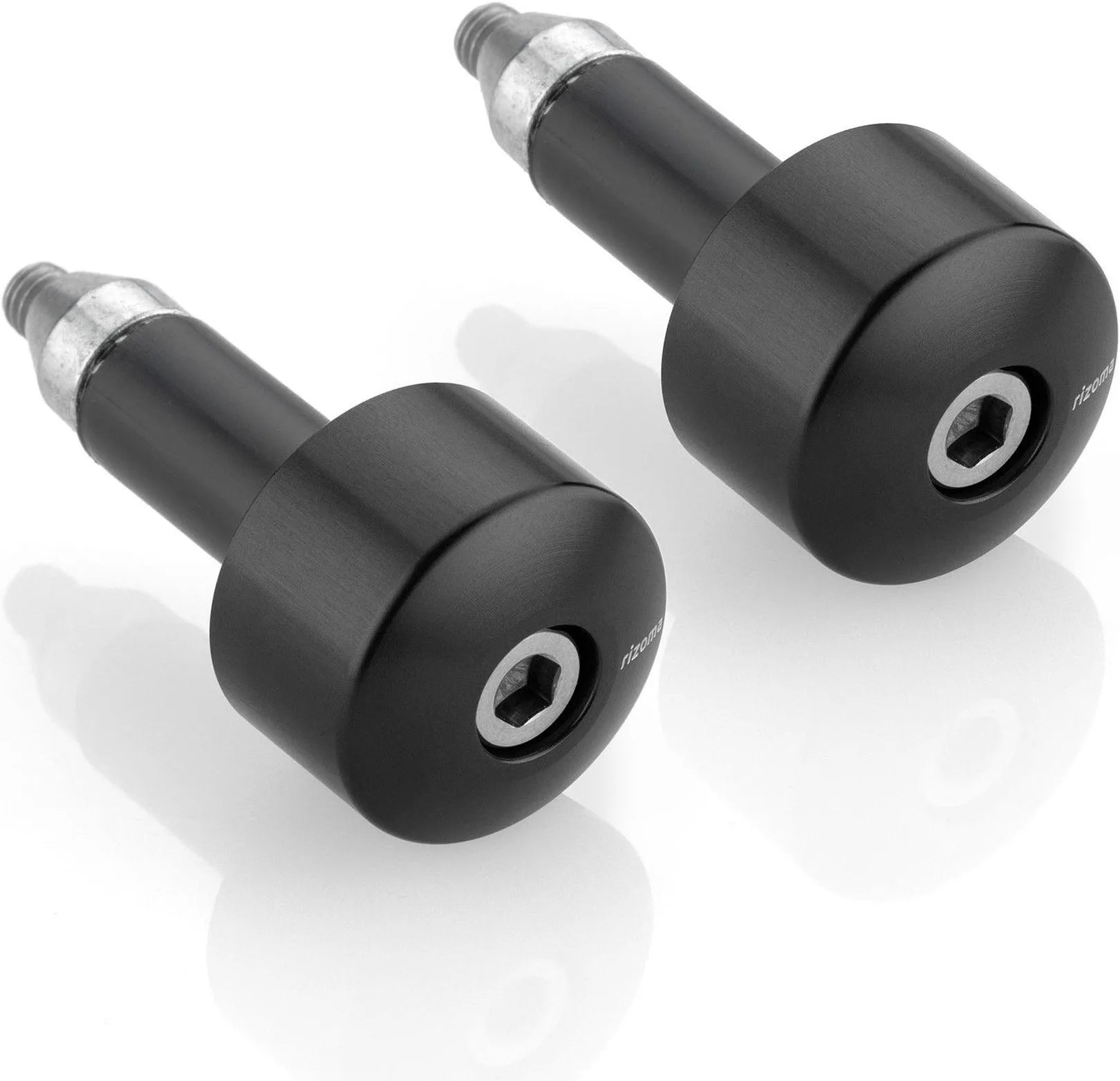 Couple Bar-End Plugs Ma534B - Rizoma Compatible With Kawasaki Z 900 Rs Café (2017-2019)