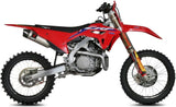 Exhaust System With Fim Certification Str1 Titanium Carbon - Mivv Compatible With Honda Crf 450 (2021-2024)
