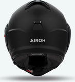 Flip-Up Motorcycle Helmet Airoh Mathisse Ii - Mth211 Thermoplastic Hrt Matte Black Color Size S