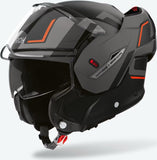 Flip-Up Motorcycle Helmet Airoh Mathisse Ii - Mth2G32 Thermoplastic Hrt Matte Orange Genius Size M