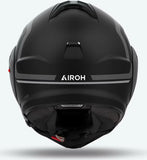Flip-Up Motorcycle Helmet Airoh Mathisse Ii - Mth2G35 Thermoplastic Hrt Gloss Grey Genius Size Xs