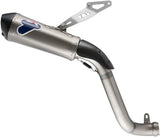 Exhaust Tip Without Sound Certification Relevance Titanium Carbon Cap - Termignoni Compatible With Mv Agusta F3 800 (2012-2020)
