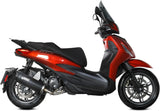 Catalytic Exhaust Tip With Sound Certification Mover Steel Black - Mivv Compatible With Piaggio Beverly 400 (2021-2024)