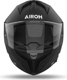 Full-Face Motorcycle Helmet Airoh Matryx - Mx11 Composite Carbon Matte Black Color Size Xl