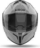 Full-Face Motorcycle Helmet Airoh Matryx - Mx98 Composite Carbon Concrete Grey Gloss Color Size Xxl