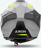 Full-Face Motorcycle Helmet Airoh Matryx - Mxw31 Composite Carbon Gloss Yellow Wide Size S