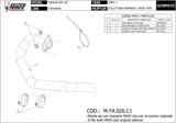 Non-Catalytic Connector Pipe - Mivv Compatible With Yamaha Wr 125 X (2009-2016)