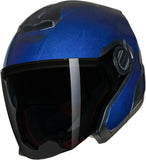 Urban Commuting Motorcycle Helmet Nolan N40-5 Blue Deep Nobile 312 Size Xxs