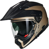 Full-Face Adventur Motorcycle Helmet Nolan N70-2 X Sand / Black Nobile 316 Size M