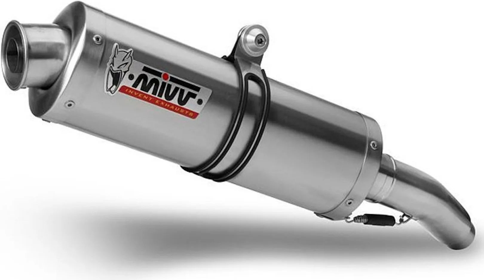 Exhaust Tip With Noise Certification Oval Stainless Steel - Mivv Compatible With Suzuki Dl 1000 V-Strom (2014-2020)