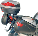 Monokey Trekker Side Cases - 66 Lt Trekker Aluminium - Givi Compatible With Honda Cbf 500 (2004-2012)