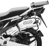 Monokey Trekker Dolomiti Black Aluminium Side Cases - 72 Lt Trekker Dolomiti Aluminium - Givi Compatible With Bmw F 650 St (1997-1999)