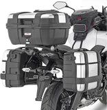 Monokey Trekker Dolomiti Aluminium Side Cases - 60 Lt Trekker Dolomiti Aluminium - Givi Compatible With Kawasaki Versys 650 (2022-2024)