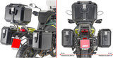 Vision Black Top Case + Side Cases - 78 Lt Vision Technopolymer - Givi Compatible With Benelli Trk 702 X (2023-2024)