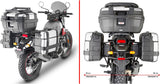 Rear Rack Monolock + Pannier Holder For Monokey Or Retro Fit Side-Cases - Givi Compatible With Royal Enfield Scram 411 (2022-2024)