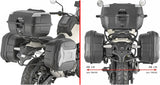 Monokey Black Side Bags - 50 Lt Technopolymer - Givi Compatible With Royal Enfield Himalayan 450 (2024)