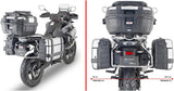 Monokey Trekker Alaska Aluminium Side Cases - 72 Lt Trekker Alaska Aluminium - Givi Compatible With Cfmoto 800 Mt (2022-2024)