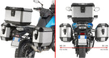 Monokey Trekker Lite Black Side Cases - 70 Lt Trekker Lite Technopolymer - Givi Compatible With Cfmoto 450 Mt (2024)