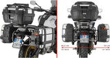 Monokey Black Side Cases - 44 Lt Technopolymer - Givi Compatible With Cfmoto 700 Mt Adv (2025)