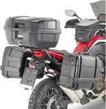 Trekker Top Case + Side Cases - 99 Lt Trekker Aluminium - Givi Compatible With Honda Crf 1100 L Africa Twin (2020-2023)