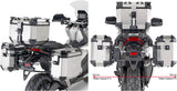 Trekker Outback Evo Smart Anodized Aluminium Top Case + Side Cases - 138 Lt Trekker Outback Evo Smart Anodized Aluminium - Givi Compatible With Honda X-Adv 750 (2025)