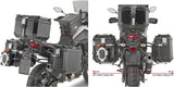 Monokey Cam-Side Trekker Outback Evo Smart Aluminium Side Cases + Locks - 77 Lt Trekker Outback Evo Smart Aluminium - Givi Compatible With Yamaha Ténéré 700 (2019-2020)