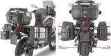 Monokey Trekker Alaska Black Aluminium Side Cases - 72 Lt Trekker Alaska Aluminium - Givi Compatible With Yamaha Ténéré 700 (2019-2020)