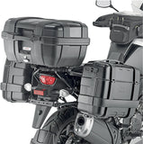 Monokey Trekker Lite Gray Side Cases - 70 Lt Trekker Lite Technopolymer - Givi Compatible With Suzuki V-Strom 1050 - Xt - Se (2020-2024)