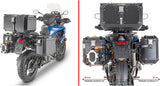 Monokey Cam-Side Canyon Black Side Bags - 60 Lt Canyon Nylon - Givi Compatible With Triumph Tiger 1200 Gt - Pro (2022-2024)