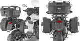 Monokey Canyon Black Side Bags - 70 Lt Canyon Nylon - Givi Compatible With Triumph Tiger 900 (2020-2023)