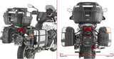 Monokey Black Side Bags - 50 Lt Technopolymer - Givi Compatible With Moto Guzzi V85 Tt (2024)