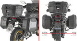 Monokey Canyon Black Side Bags - 50 Lt Canyon Nylon - Givi Compatible With Voge Valico 900 Dsx (2024)