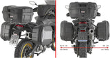 Monokey Black Side Cases - 66 Lt Nylon - Givi Compatible With Voge Valico 900 Dsx (2024)
