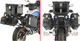 Rear Rack Monolock + Pannier Holder Pl One-Fit Contoured Right Side Monokey Cam-Side - Givi Compatible With Bmw F 900 Gs (2024)
