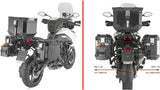 Trekker Outback Evo Smart Aluminium Top Case + Side Cases R Recessed - 146 Lt Trekker Outback Evo Smart Aluminium - Givi Compatible With Benelli Trk 702 X (2023-2024)