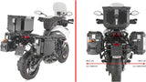 Trekker Outback Evo Smart Anodized Aluminium Top Case + Side Cases R Recessed - 135 Lt Trekker Outback Evo Smart Anodized Aluminium - Givi Compatible With Benelli Trk 702 X (2023-2024)