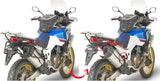 Monokey Trekker Side Cases - 66 Lt Trekker Aluminium - Givi Compatible With Honda Crf 1000 L Africa Twin (2018-2019)
