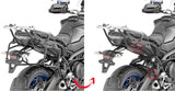 Trekker Lite Grigio Top Case + Side Cases - 105 Lt Trekker Lite Technopolymer - Givi Compatible With Yamaha Tracer 900 - Gt (2018-2020)