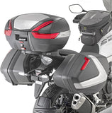 Blade Silver Top Case + Side Cases - 111 Lt Blade Technopolymer - Givi Compatible With Honda Nx 500 (2024)