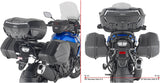 Monokey Side Silver Side Cases - 74 Lt Technopolymer - Givi Compatible With Suzuki V-Strom 800 Se (2023-2024)