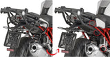 Monokey Side Carbon Look Tech Side Cases - 74 Lt Technopolymer - Givi Compatible With Bmw R 1200 Rs (2015-2018)