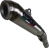 Exhaust Tip With Noise Certification Powercone Evo Stainless Steel - Gpr Compatible With Suzuki Gsx-R 1000 K9 (2009-2011)