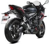 Complete Exhaust System Without Catalytic Converter And Without Sound Certification Mk3 Steel Black - Mivv Compatible With Honda Cbr 650 R (2024-2026)