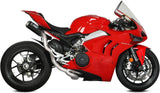 Complete Exhaust System Without Catalytic Converter And Without Sound Certification Mk3 Carbon - Mivv Compatible With Ducati Panigale V4 (2018-2022)