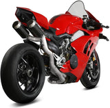 Complete Exhaust System Without Catalytic Converter And Without Sound Certification Mk3 Carbon - Mivv Compatible With Ducati Panigale V4 (2018-2022)