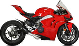 Complete Exhaust System Without Catalytic Converter And Without Sound Certification Mk3 Carbon - Mivv Compatible With Ducati Panigale V4 (2018-2022)