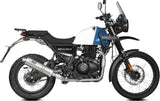 Non-Catalytic Exhaust Tip With Sound Certification Oval Stainless Steel - Mivv Compatible With Royal Enfield Himalayan (2021-2023)